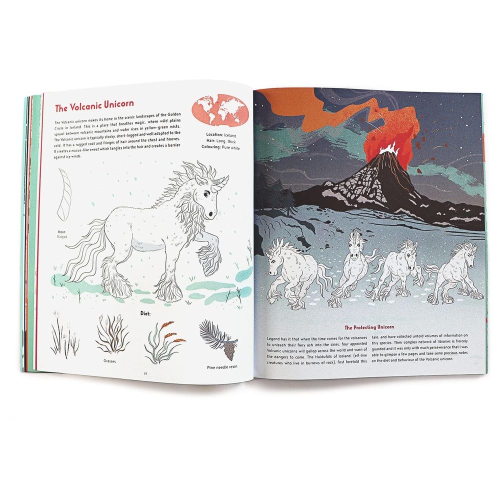  كتاب the secret lives of unicorns