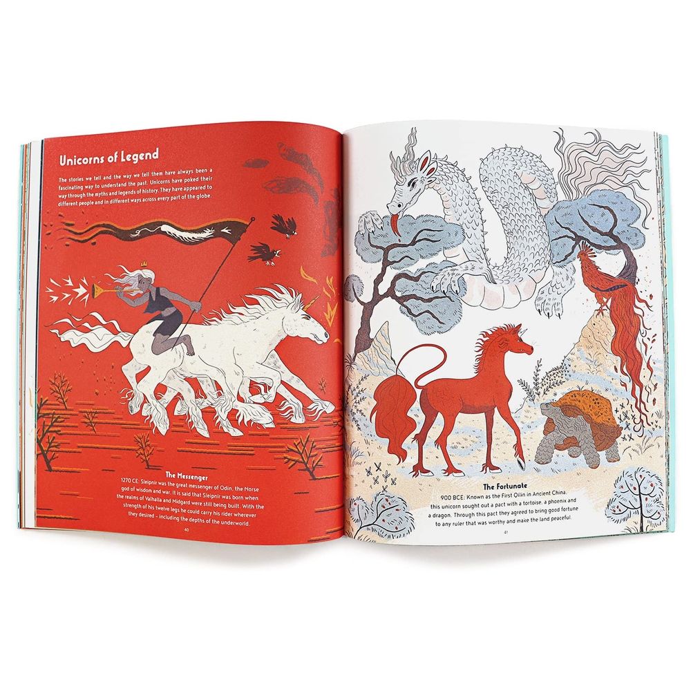  كتاب the secret lives of unicorns