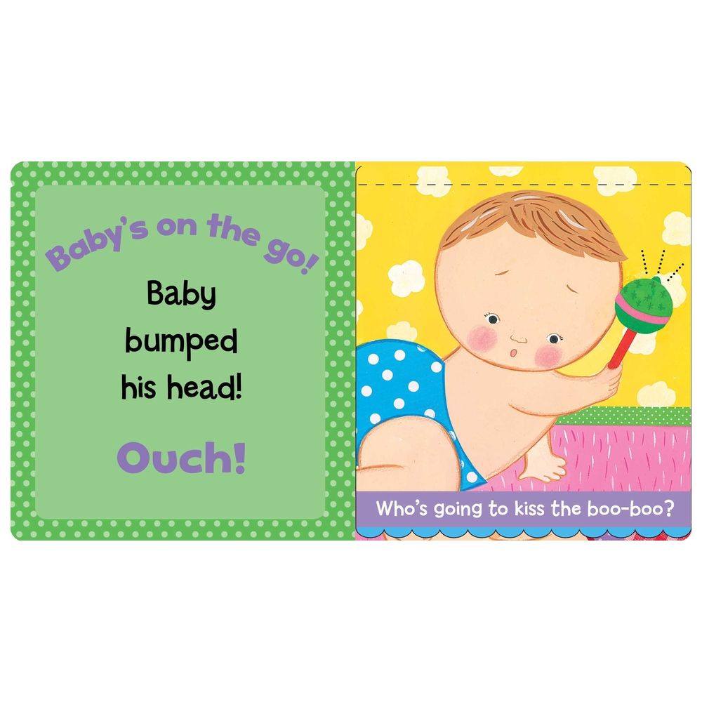  كتاب kiss baby's boo-boo: a karen katz lift-the-flap book