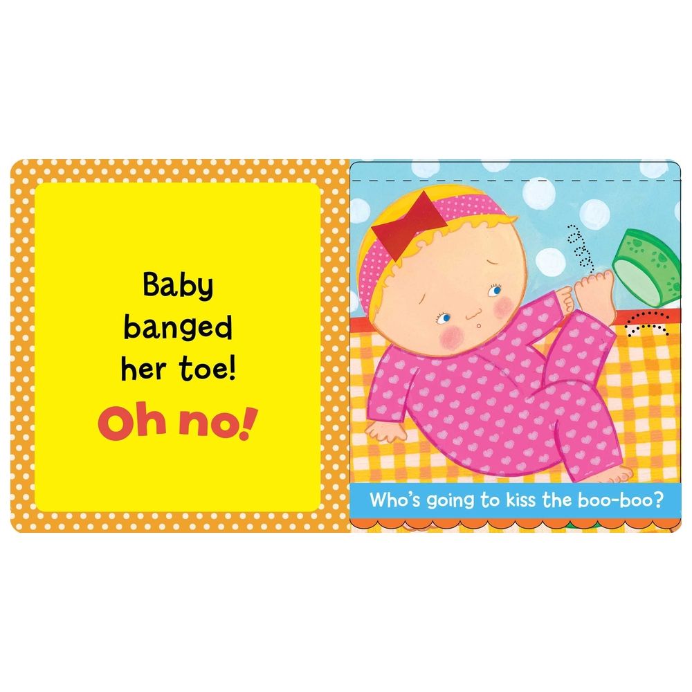  كتاب kiss baby's boo-boo: a karen katz lift-the-flap book