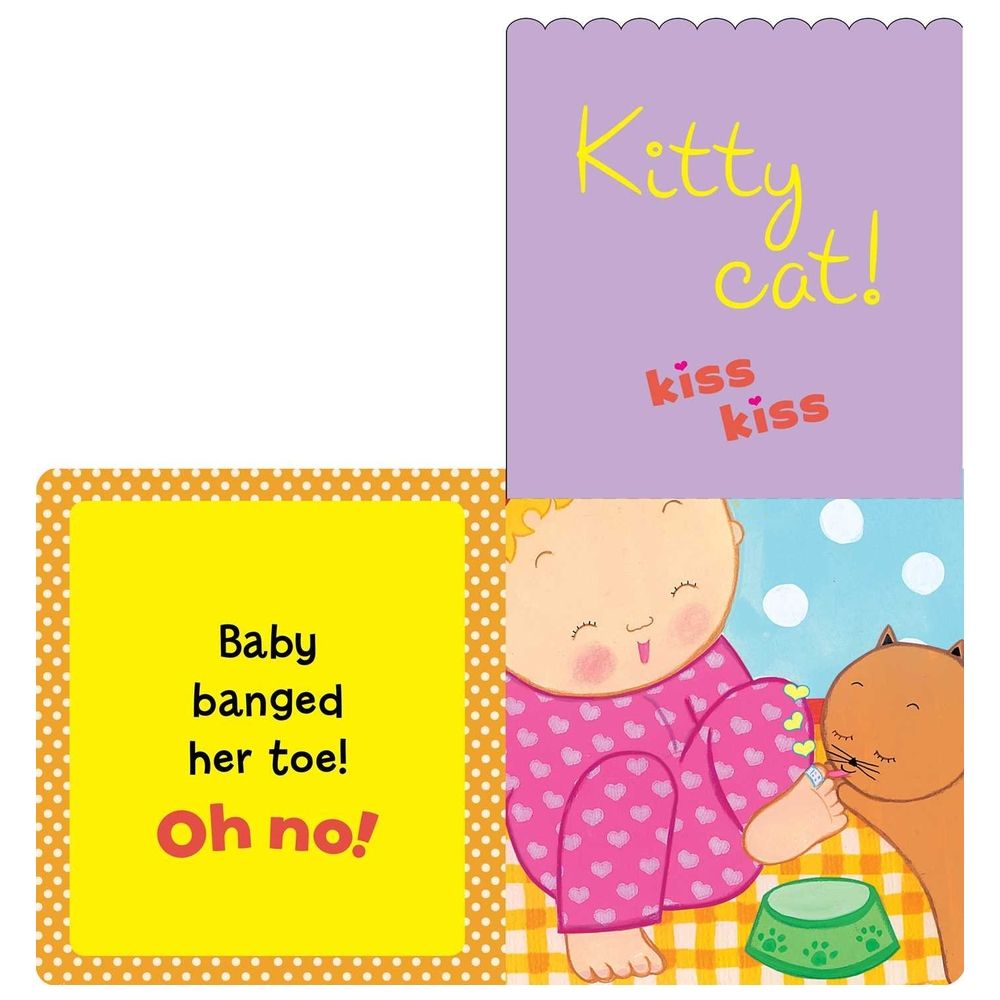  كتاب kiss baby's boo-boo: a karen katz lift-the-flap book