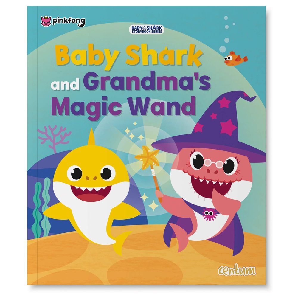  كتاب baby shark and grandma's magic wand