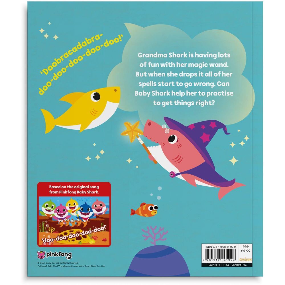  كتاب baby shark and grandma's magic wand