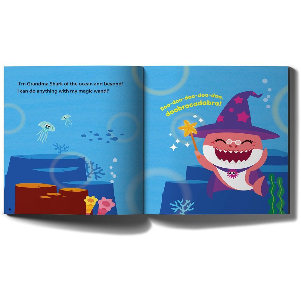  كتاب baby shark and grandma's magic wand