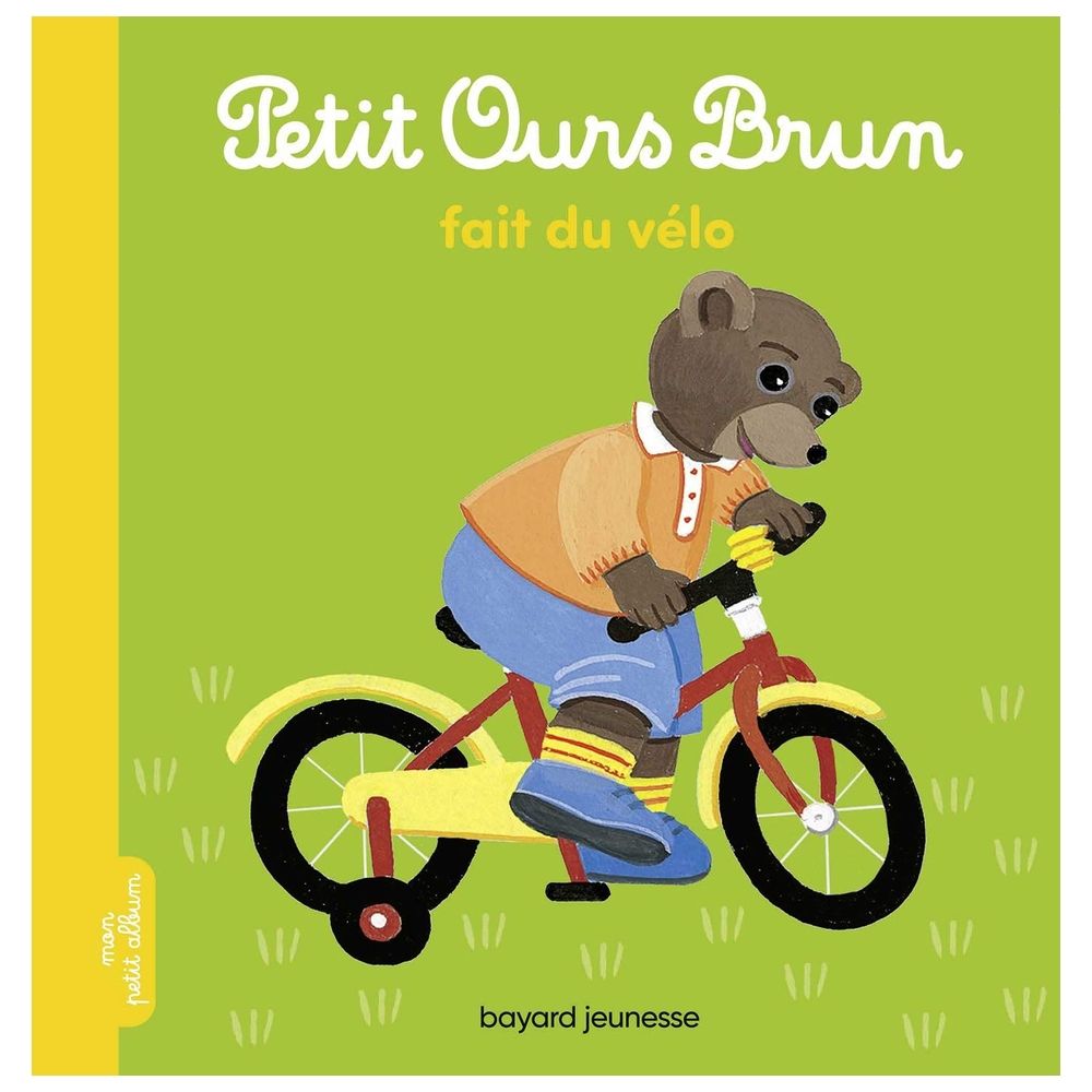  كتاب petit ours brun fait du velo - album