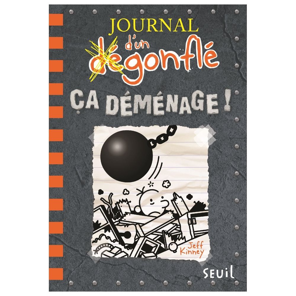  كتاب journal d'un degonfle - tome 14 ca demenage !