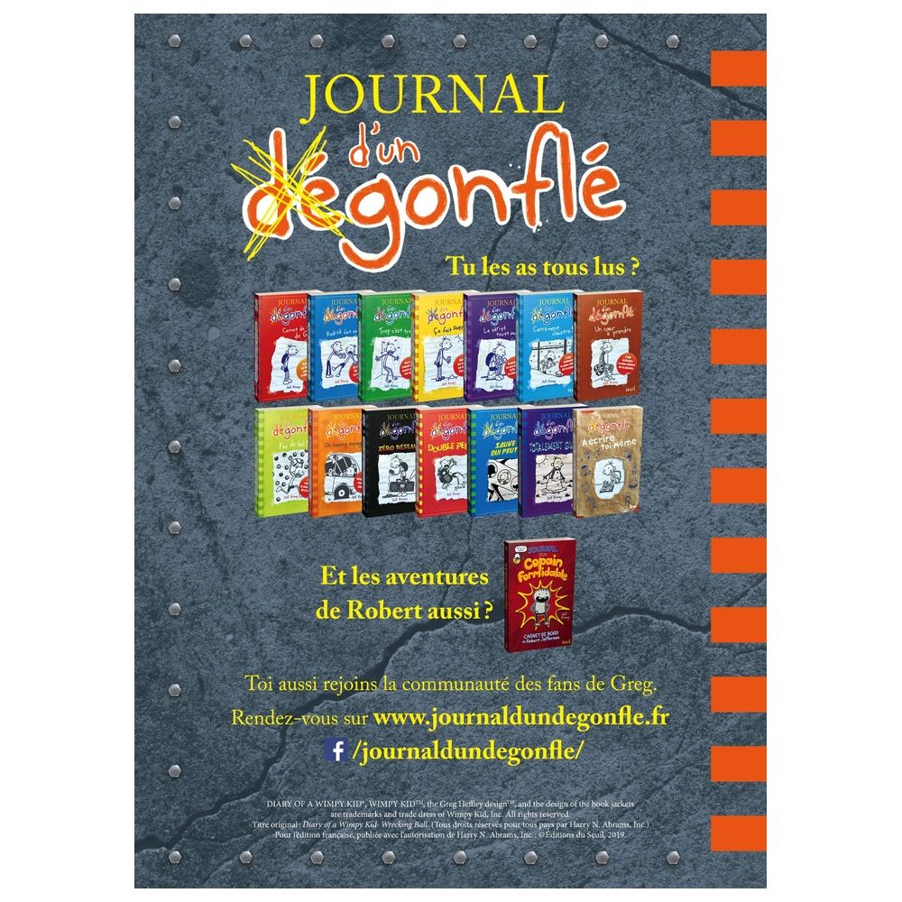  كتاب journal d'un degonfle - tome 14 ca demenage !