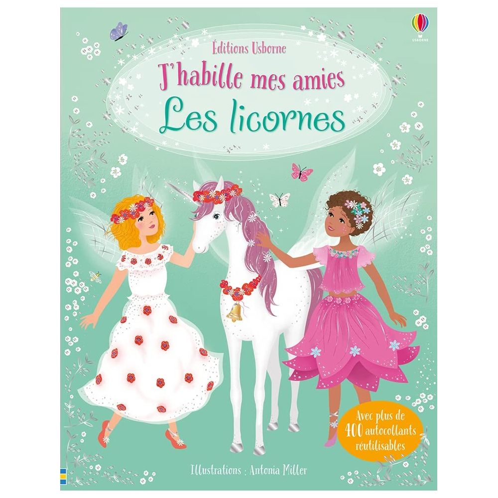  كتاب j'habille mes amies - les licornes