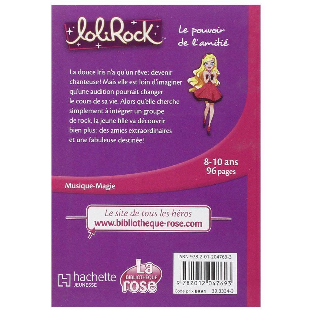  كتاب lolirock - t01 - lolirock 01 - le pouvoir de l'amitie