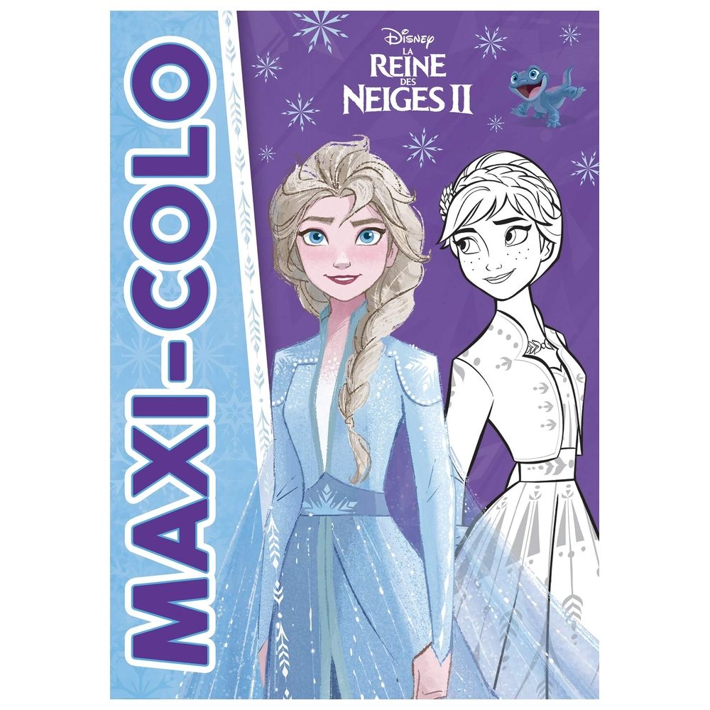  كتاب la reine des neiges 2 - maxi colo