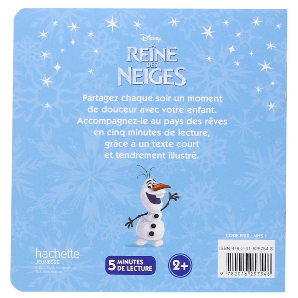  كتاب la reine des neiges - mon histoire du soir - l'histoire du film - disney