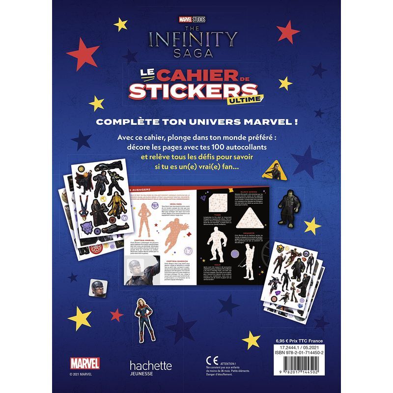 Marvel - Le Cahier De Stickers Ultime