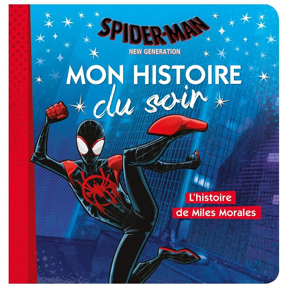  كتاب spider-man new generation - mon histoire du soir - l'histoire de miles morales