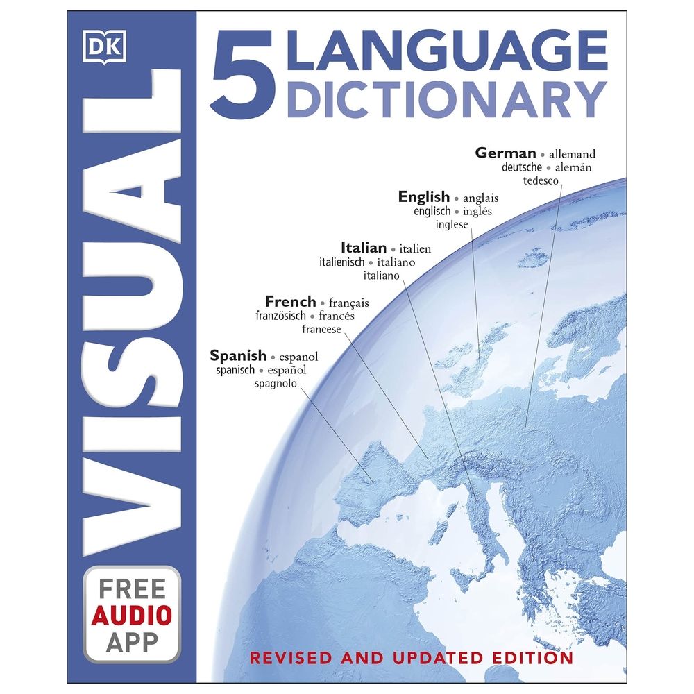  كتاب 5 language visual dictionary