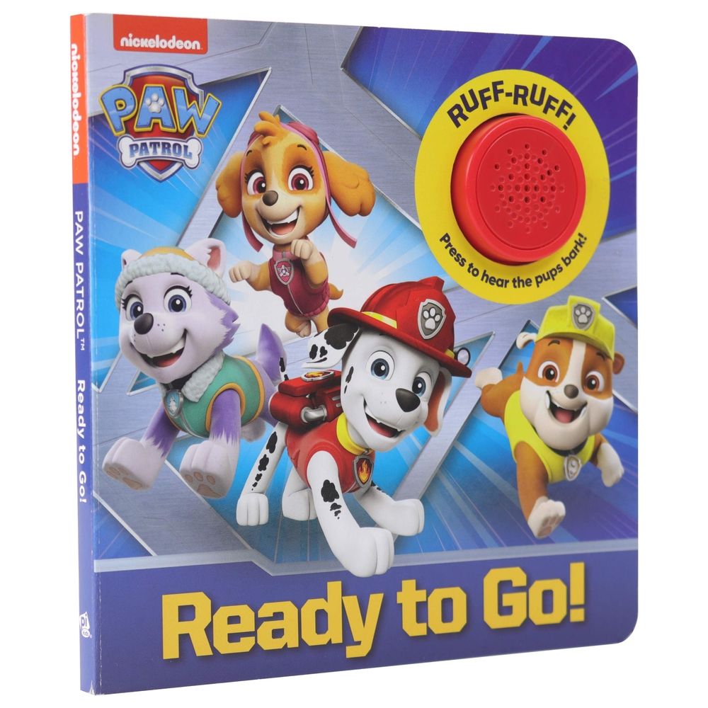  كتاب nickelodeon paw patrol: ready to go!