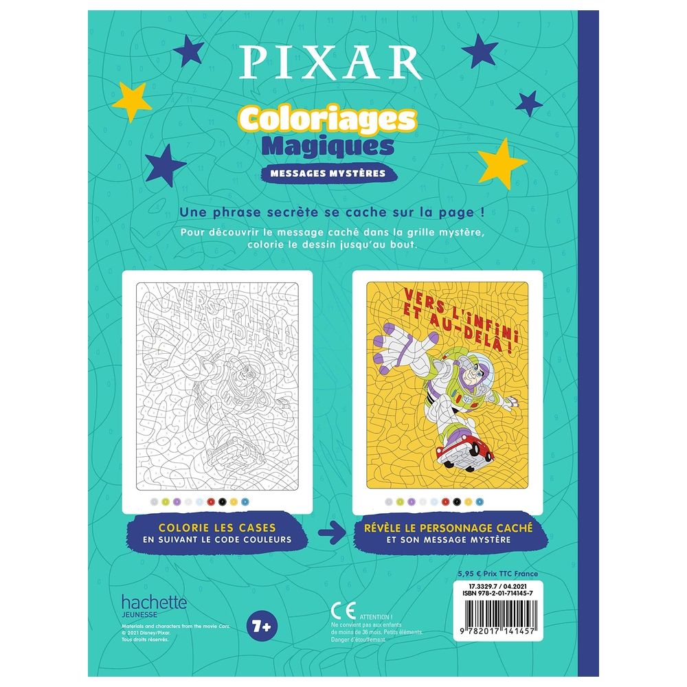 Various Disney - Coloriages Magiques - Messages Mysteres - Disney Pixar