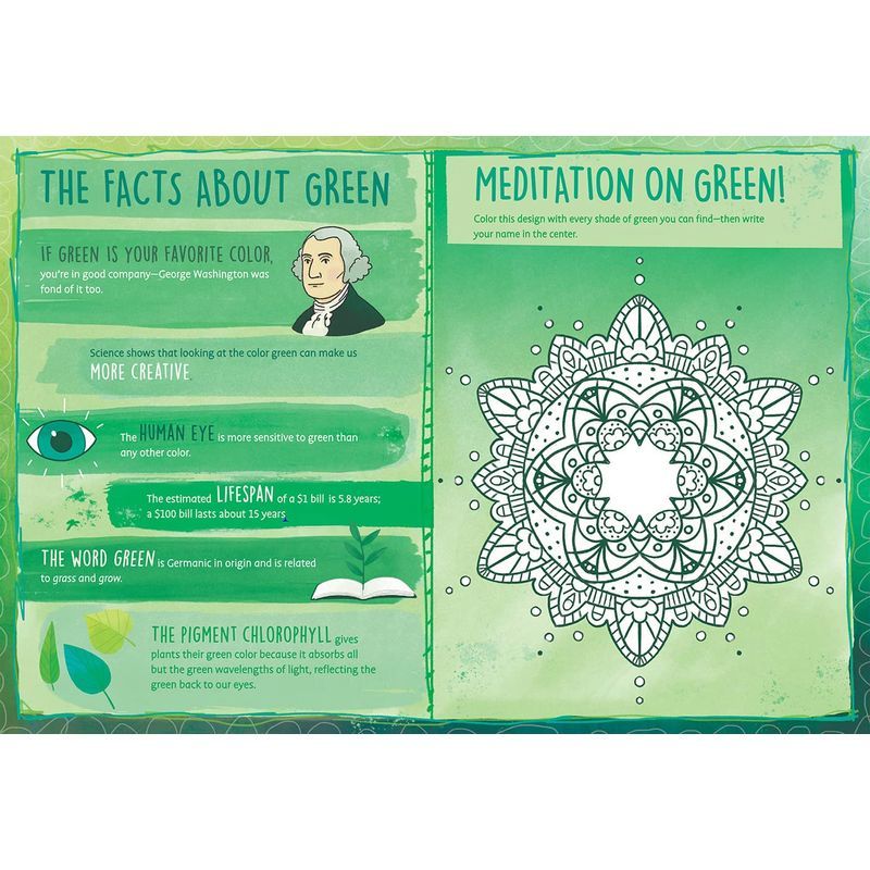 My Favorite Color Activity Book: Green