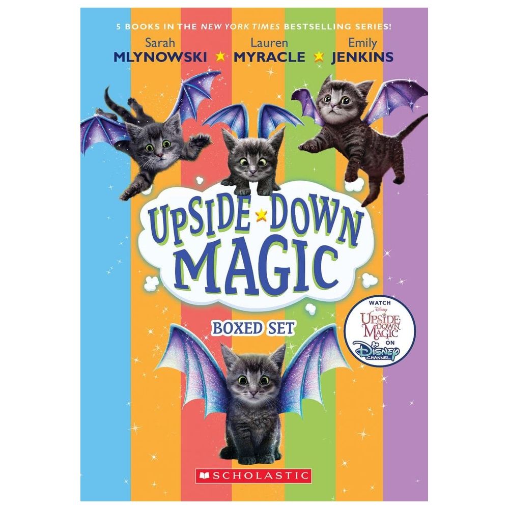 مجموعة كتب Upside-Down Magic Box Set (Books 1-5)