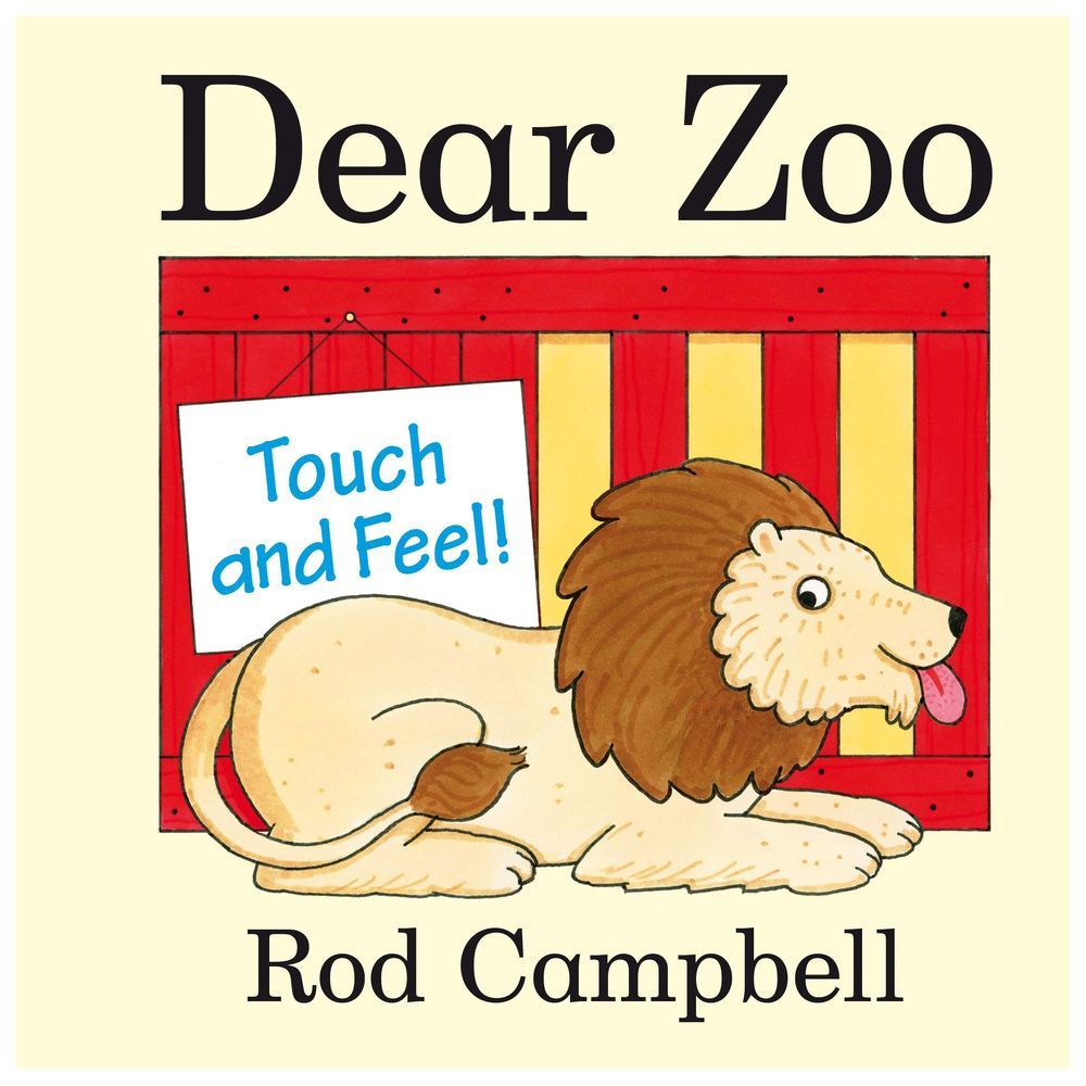 Dear Zoo Touch And Feel Book