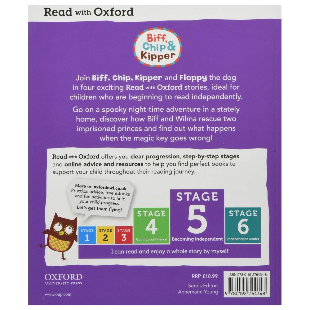  كتاب read with oxford: stage 5: biff, chip and kipper: the strange old house and other stories