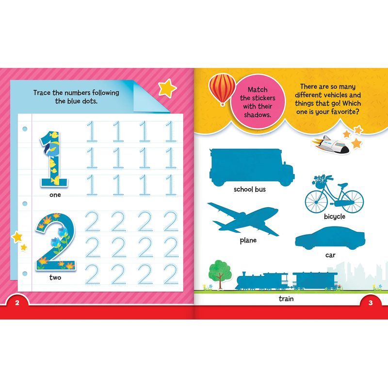 My Preschool Sticker And Activity Book: More Than 300 Stickers