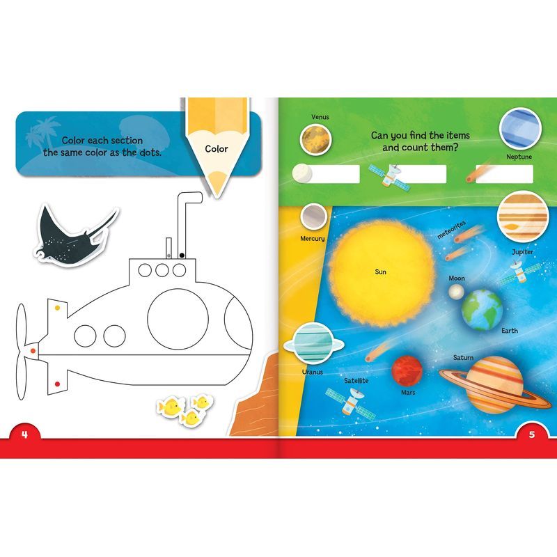 My Preschool Sticker And Activity Book: More Than 300 Stickers