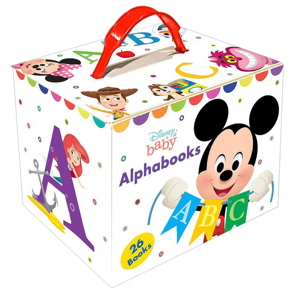  كتاب disney baby alphabooks - set of 26 books