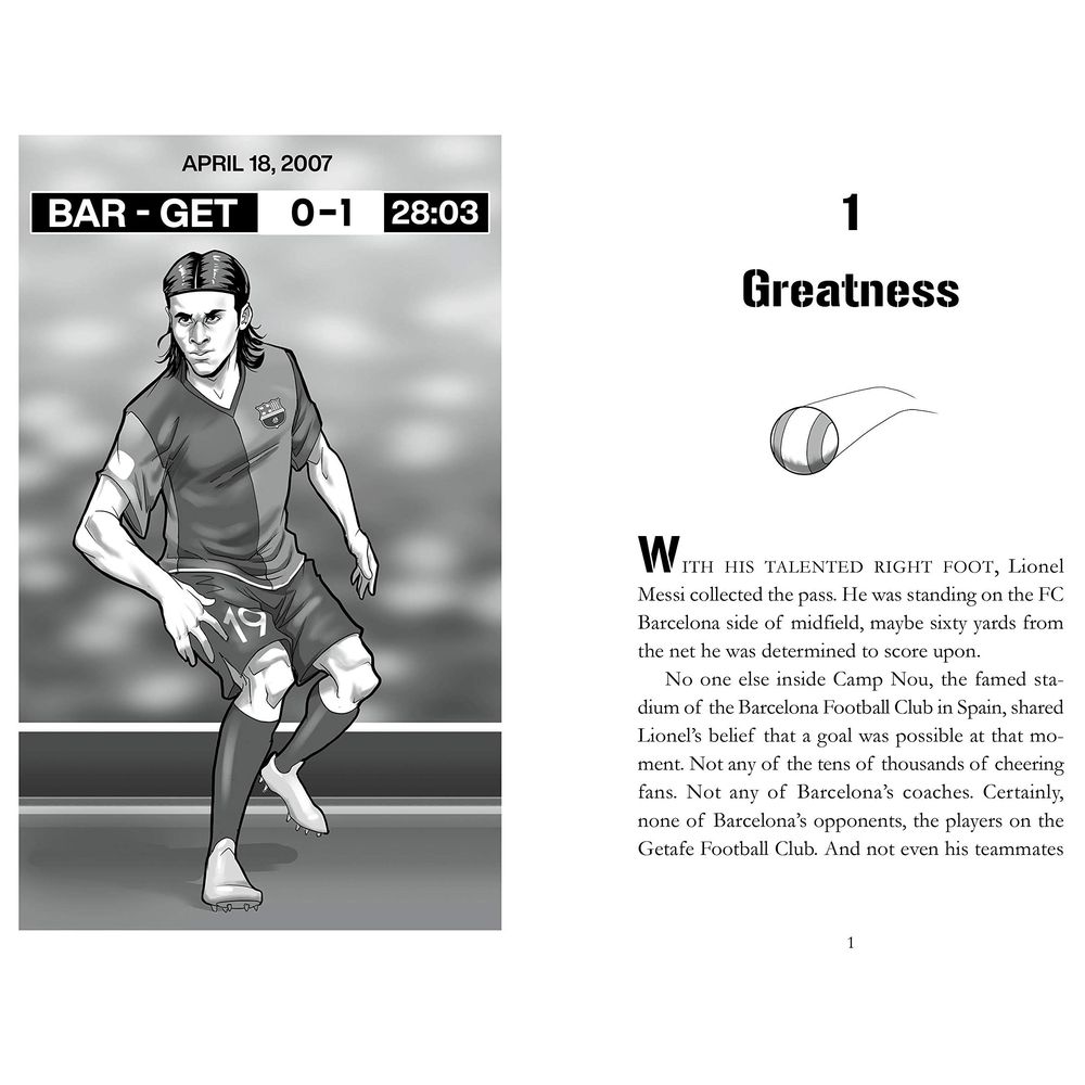  كتاب epic athletes: lionel messi