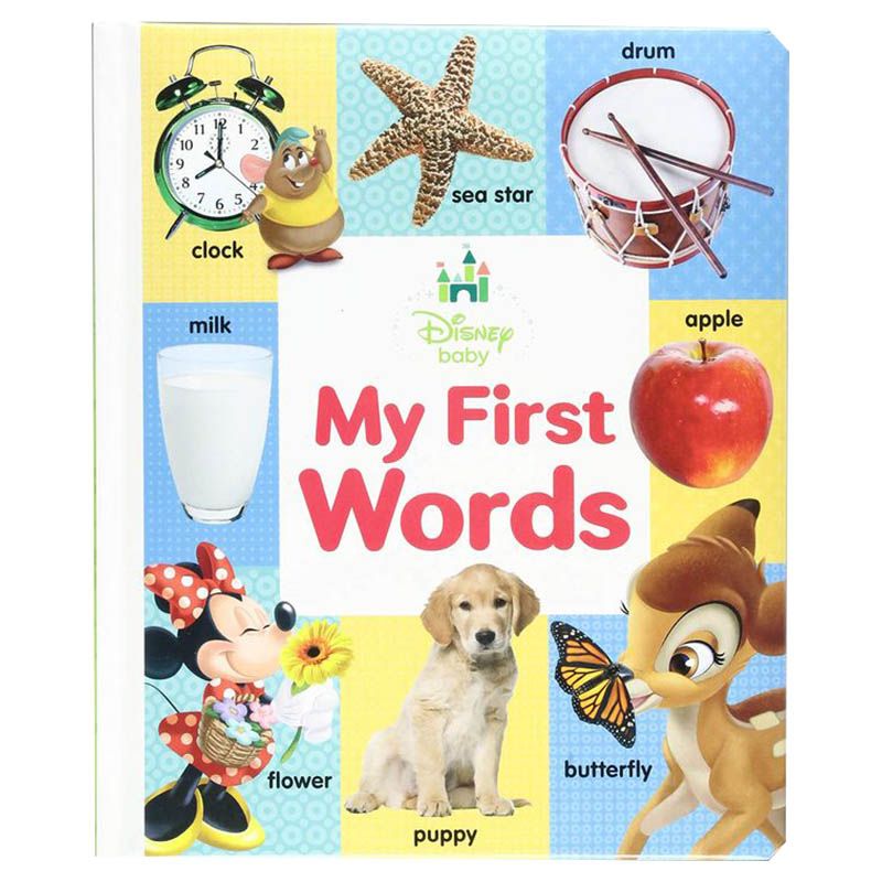  كتاب disney baby: my first words