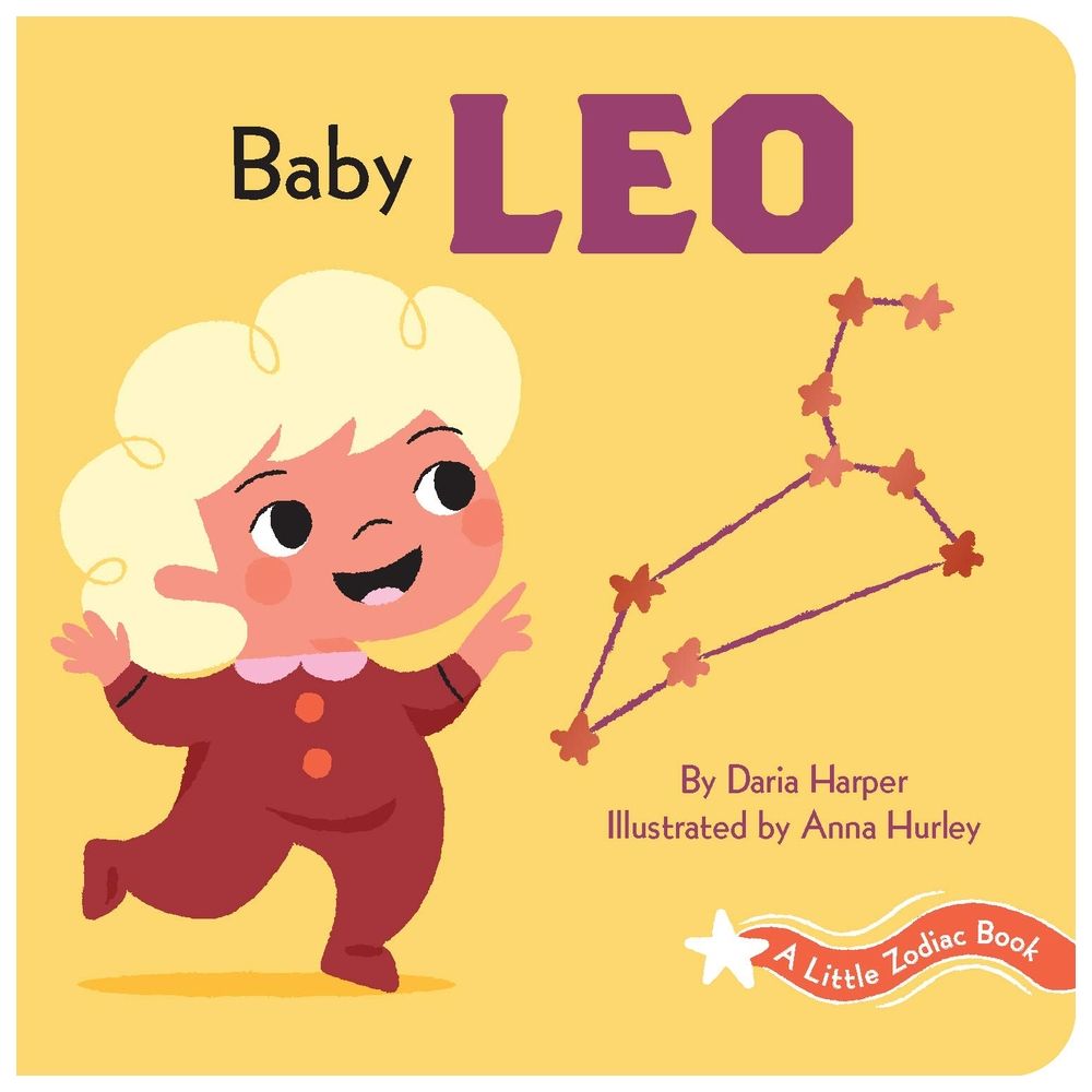  كتاب a little zodiac book: baby leo