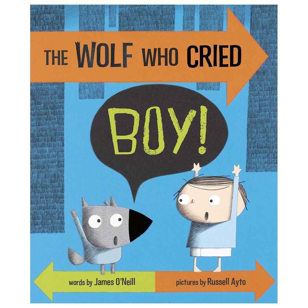  كتاب the wolf who cried boy!