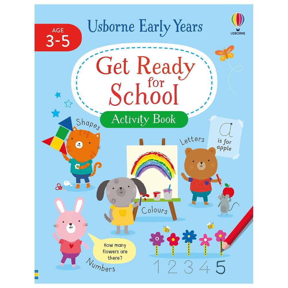 Usborne Books - Get Ready for School Activity Book