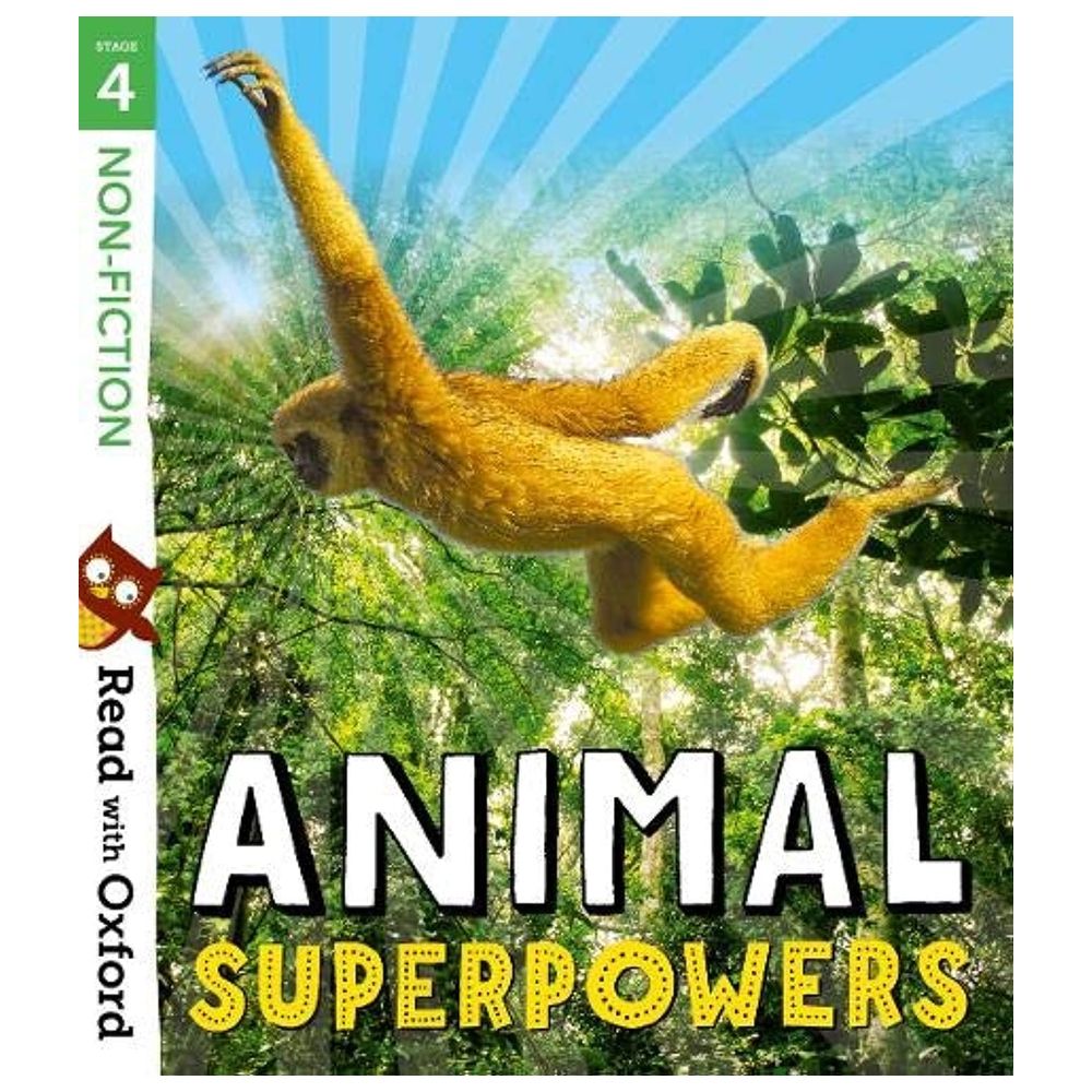  كتاب read with oxford: stage 4: non-fiction: animal superpowers