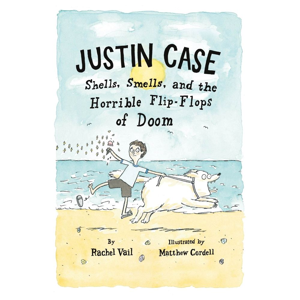  كتاب justin case: shells, smells, and the horrible flip-flops of doom