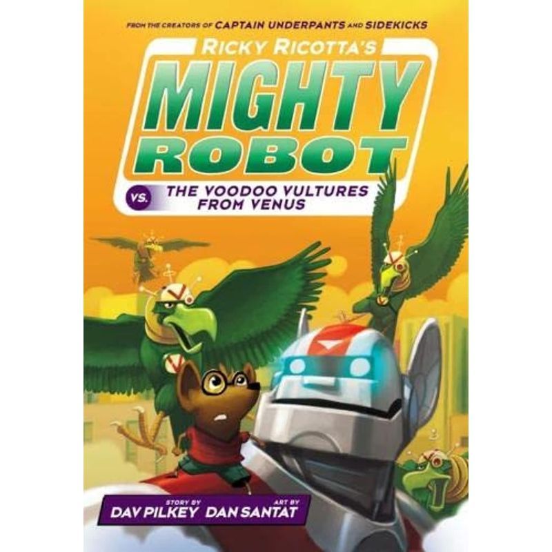 قصة Ricky Ricotta's Mighty Robot vs The Video Vultures from Venus