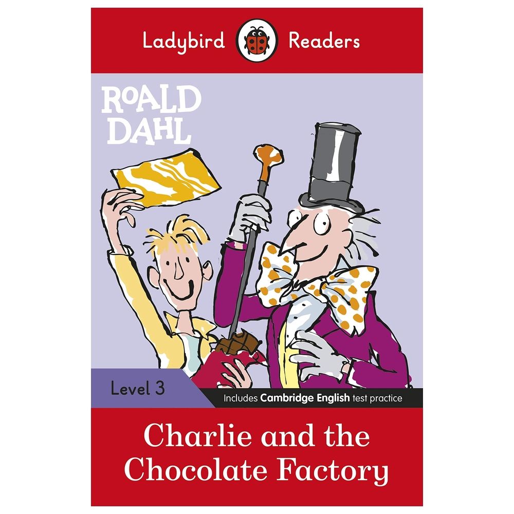  كتاب ladybird readers level 3 - charlie and the chocolate factory