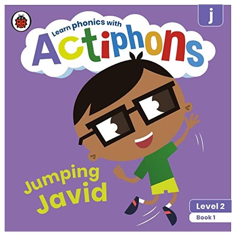  كتاب actiphons level 2 book 1 jumping javid: learn phonics and get active with actiphons!