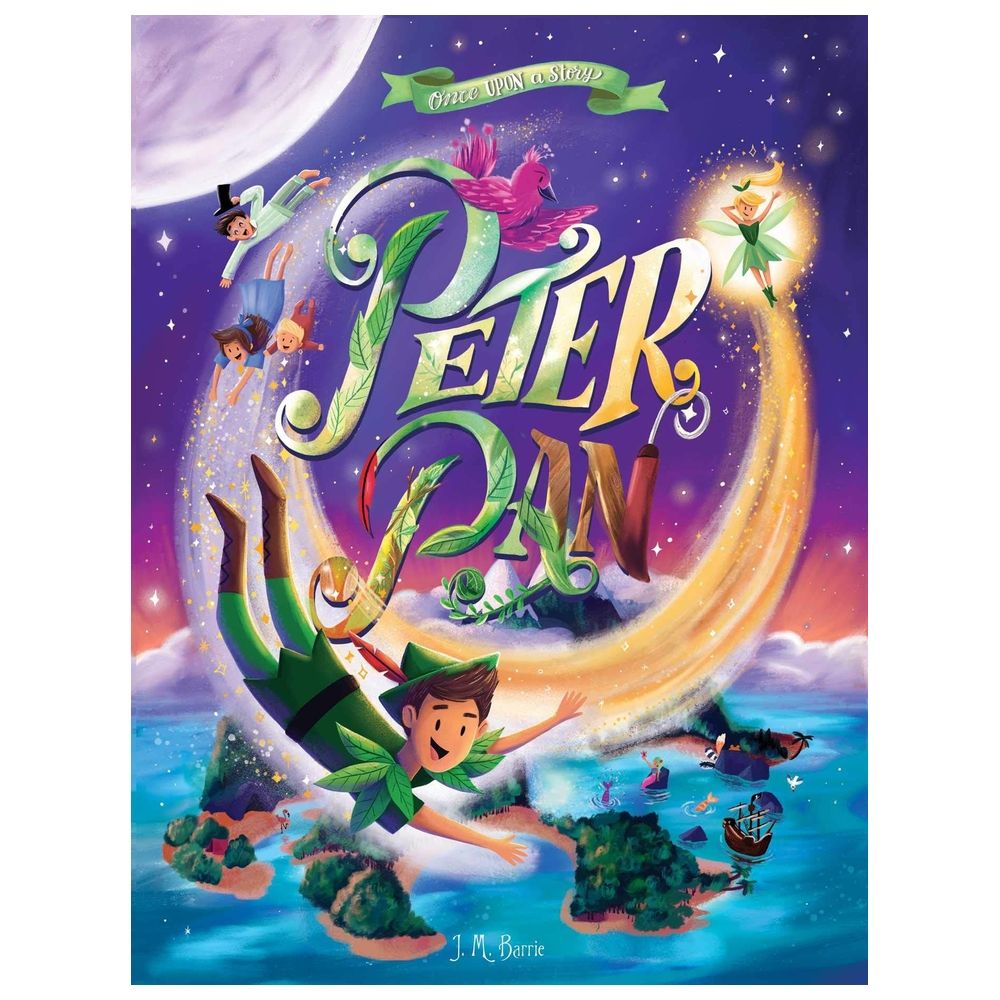  كتاب once upon a story: peter pan