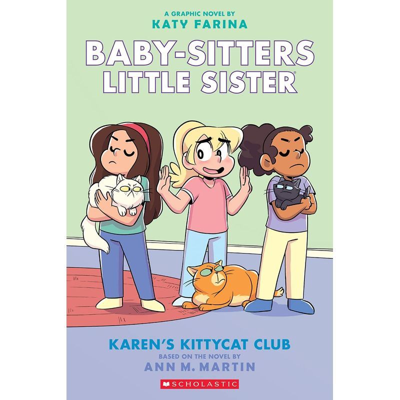 رواية مصورة Karen's Kittycat Club (Baby - Sitters Little Sister Graphic Novel #4)