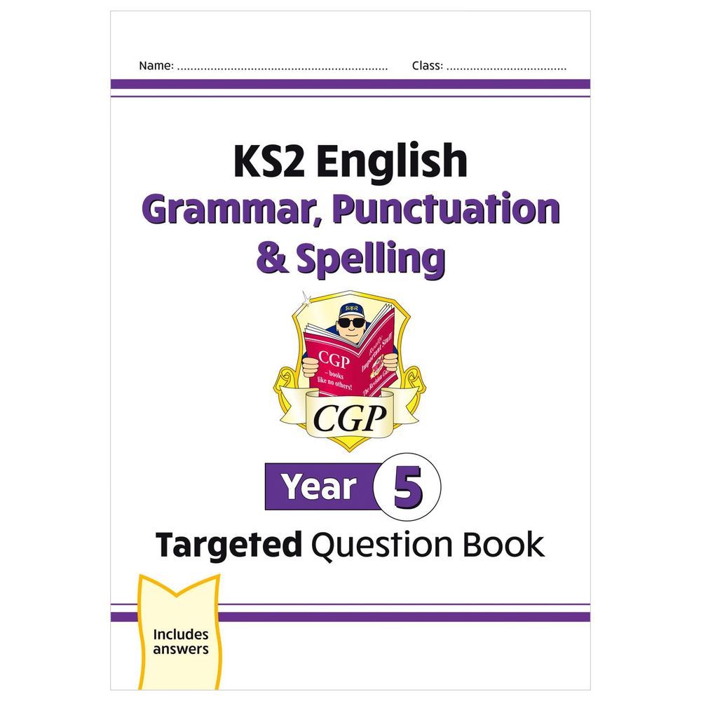  كتاب ks2 english grammar, punctuation & spelling: year 5