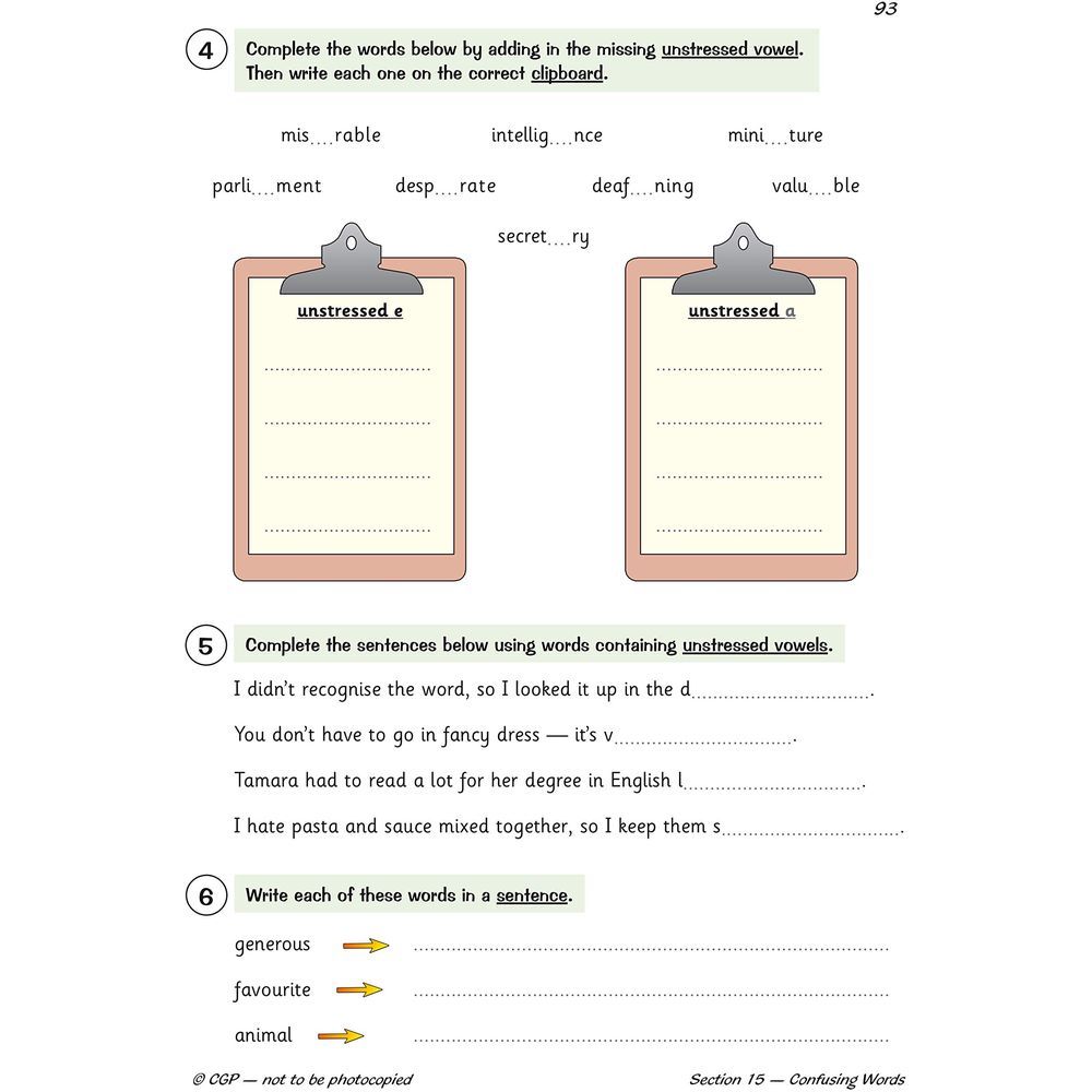  كتاب ks2 english grammar, punctuation & spelling: year 5