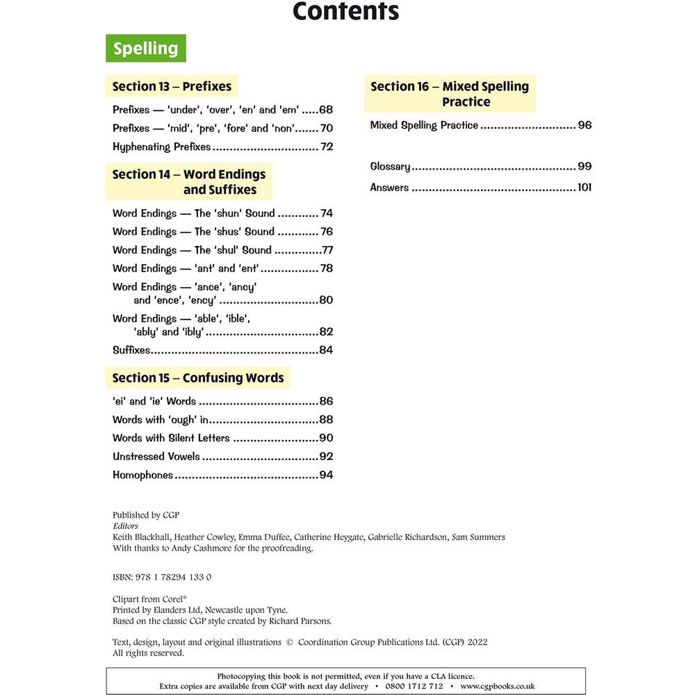  كتاب ks2 english grammar, punctuation & spelling: year 5