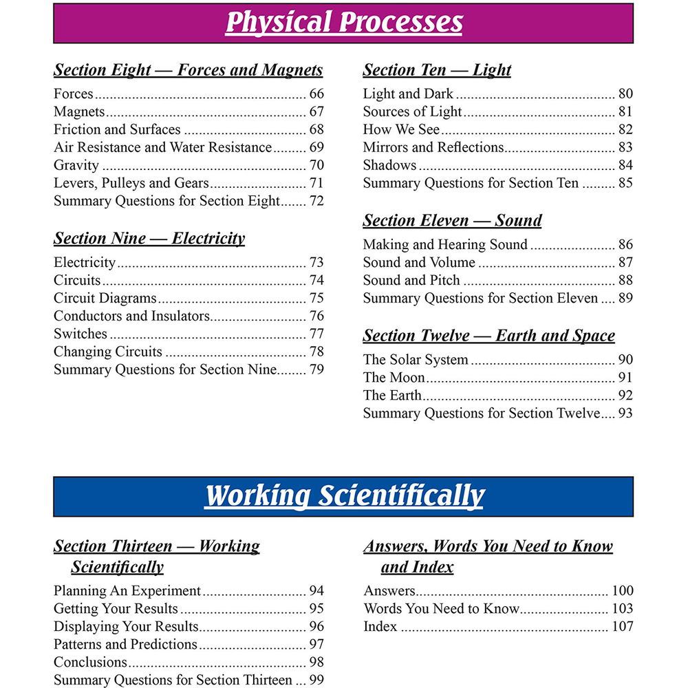  كتاب key stage 2 science study book