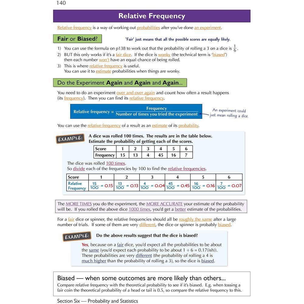 Key Stage 3 Maths Complete Revision & Practice - Higher