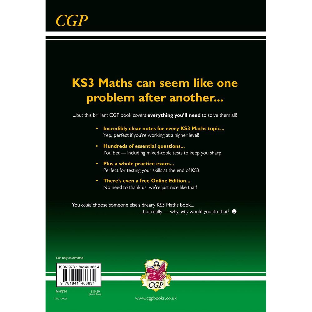 Key Stage 3 Maths Complete Revision & Practice - Higher