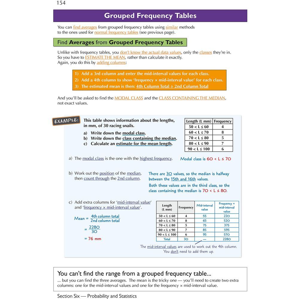 Key Stage 3 Maths Complete Revision & Practice - Higher