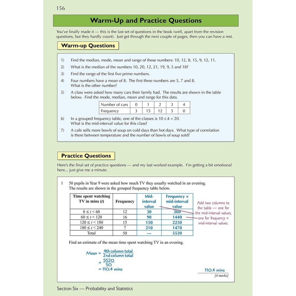 Key Stage 3 Maths Complete Revision & Practice - Higher