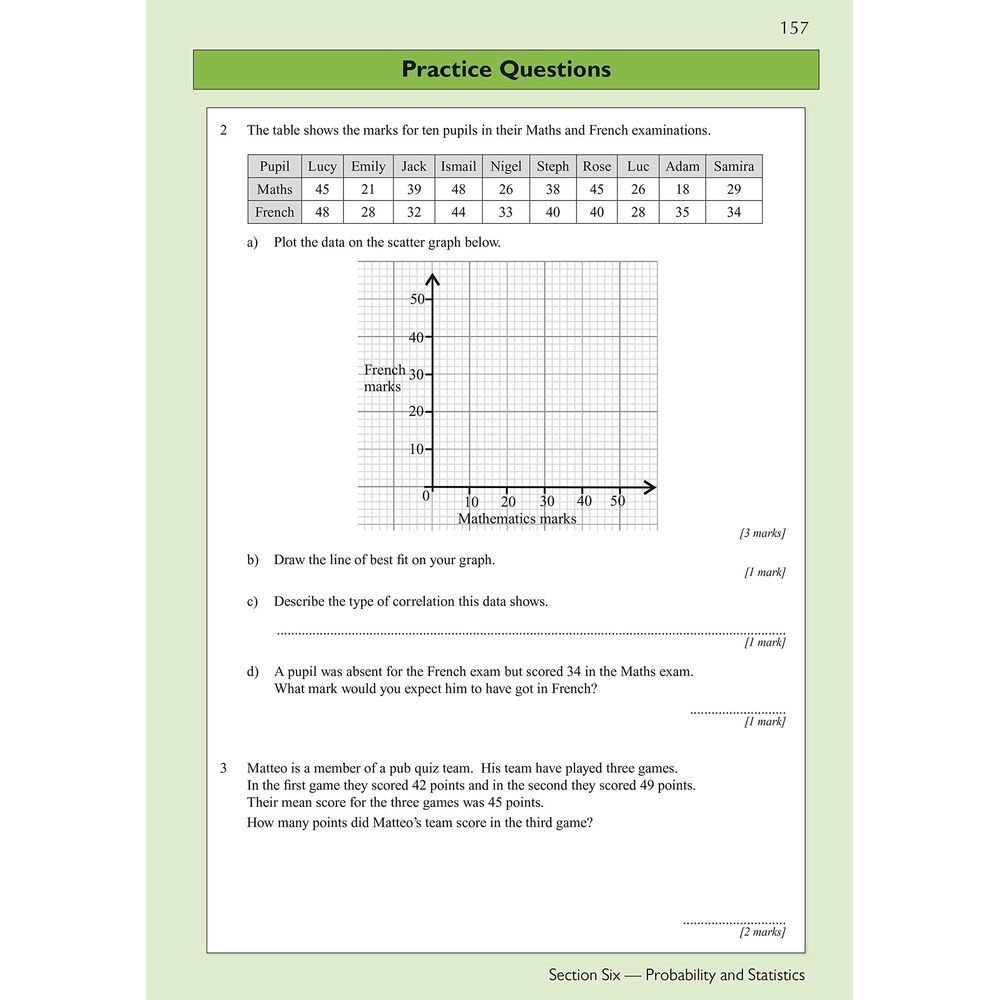  كتاب key stage 3 maths complete revision & practice - higher