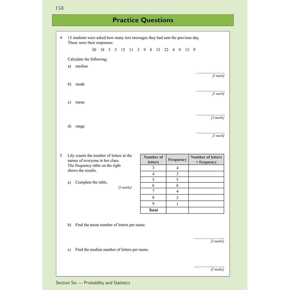 Key Stage 3 Maths Complete Revision & Practice - Higher