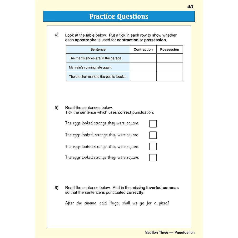 KS2 English Grammar, Punctuation & Spelling Study Book